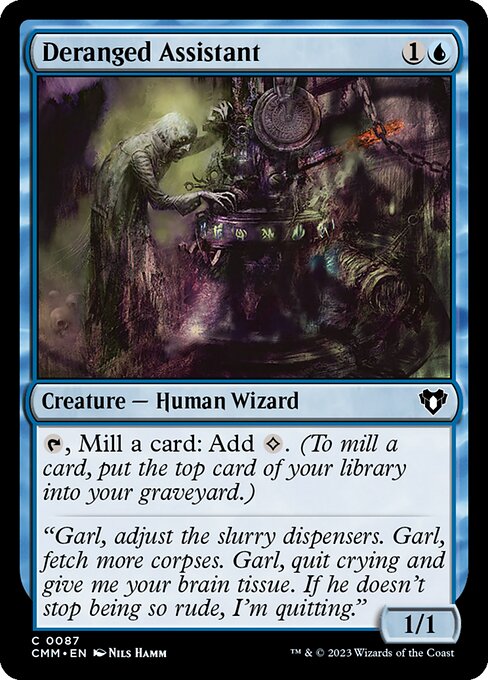 Deranged Assistant - Commander Masters - 87