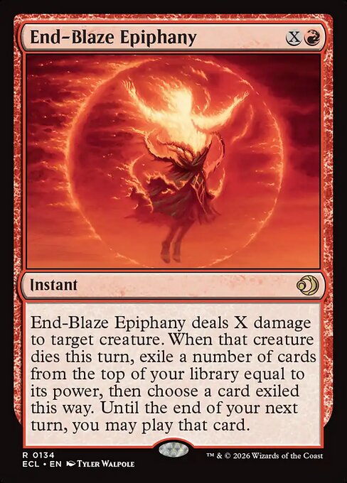 End-Blaze Epiphany - Lorwyn Eclipsed - 134