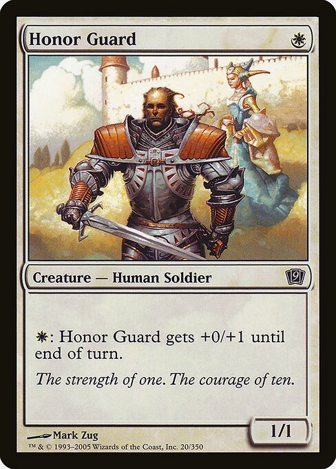 Honor Guard - Ninth Edition - 20★
