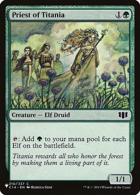 Priest of Titania - The List - C14-210