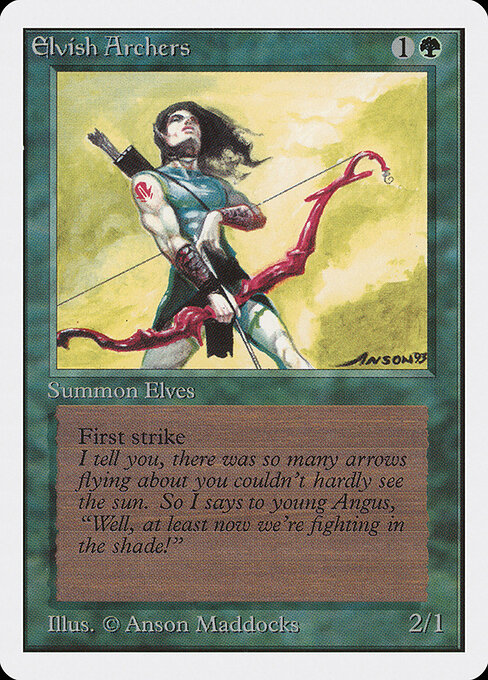 Elvish Archers - Unlimited Edition - 192