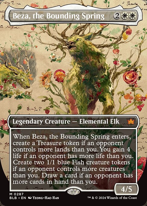 Beza, the Bounding Spring - Bloomburrow - 287