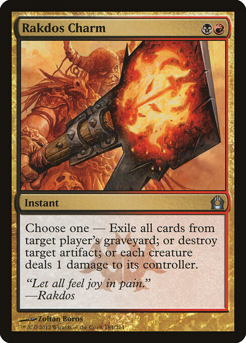 Rakdos Charm - Return to Ravnica - 184