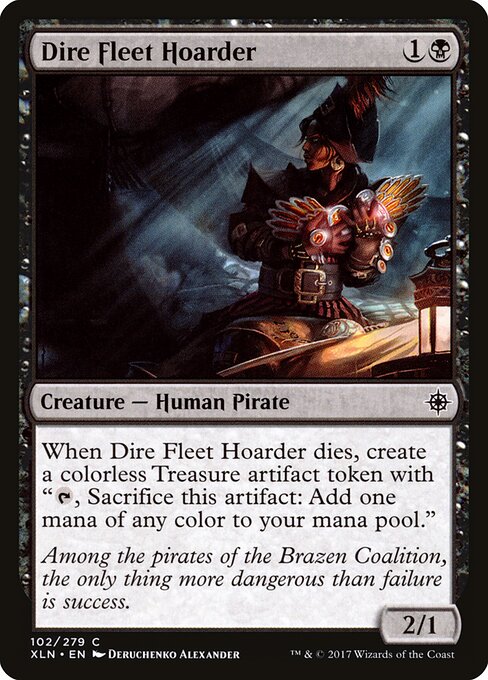 Dire Fleet Hoarder - Ixalan - 102