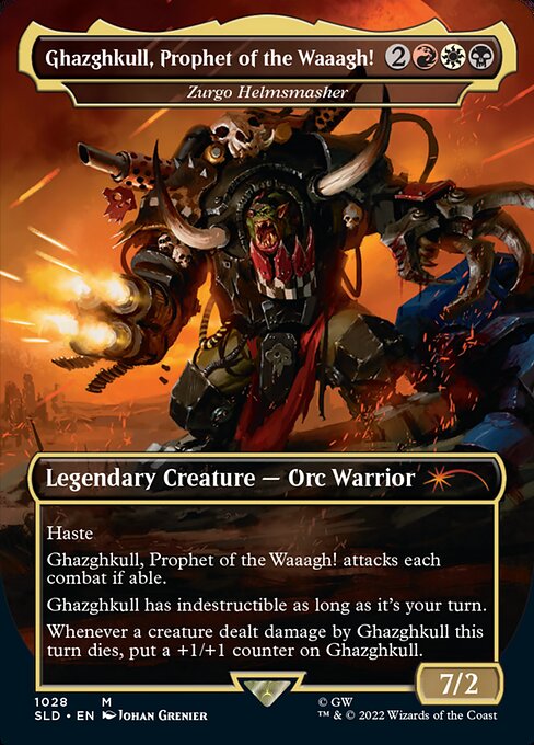 Zurgo Helmsmasher - Secret Lair Drop - 1028