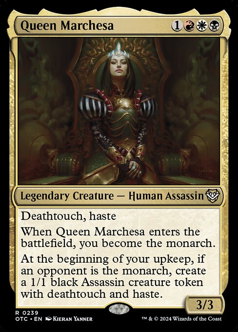 Queen Marchesa - Outlaws of Thunder Junction Commander - 239