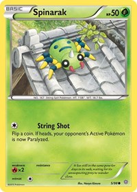 Spinarak - XY - Ancient Origins - 5/98