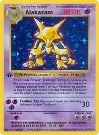 Alakazam - Base Set (Shadowless) - 001/102