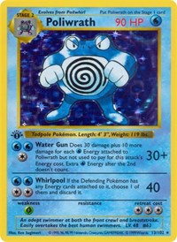 Poliwrath - Base Set (Shadowless) - 013/102