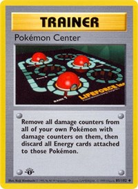 Pokemon Center - Base Set (Shadowless) - 085/102