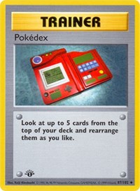 Pokedex - Base Set (Shadowless) - 087/102