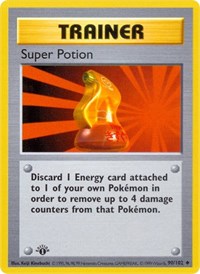 Super Potion - Base Set (Shadowless) - 090/102