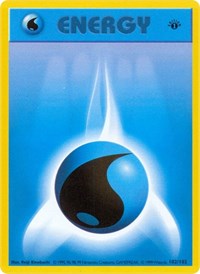 Water Energy - Base Set (Shadowless) - 102/102