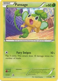 Pansage - XY - BREAKthrough - 5/162