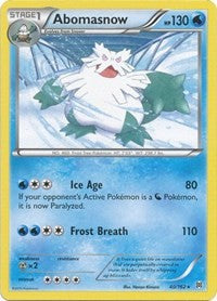 Abomasnow - XY - BREAKthrough - 40/162