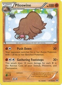 Piloswine - XY - BREAKthrough - 81/162