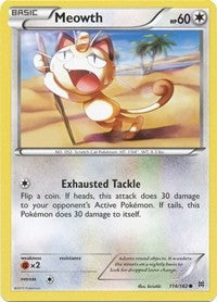 Meowth - XY - BREAKthrough - 114/162