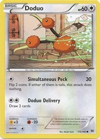 Doduo (115) - XY - BREAKthrough - 115/162