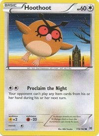 Hoothoot - XY - BREAKthrough - 119/162