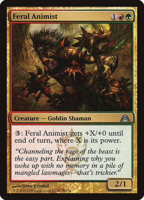 Feral Animist - Dragon's Maze - 70