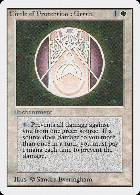Circle of Protection: Green - Unlimited Edition - 12