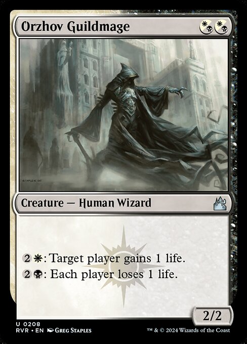 Orzhov Guildmage - Ravnica Remastered - 208