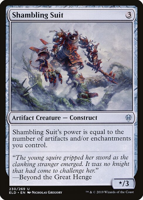 Shambling Suit - Throne of Eldraine - 230