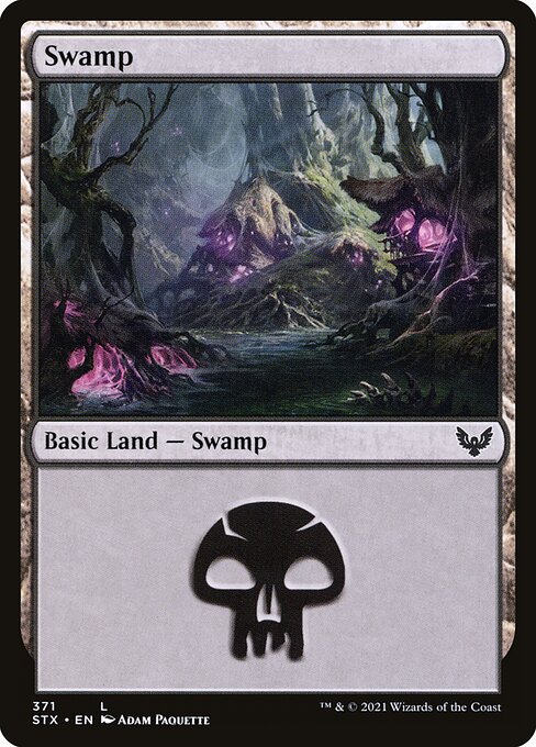 Swamp - Strixhaven: School of Mages - 371