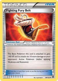 Fighting Fury Belt - XY - BREAKpoint - 99/122