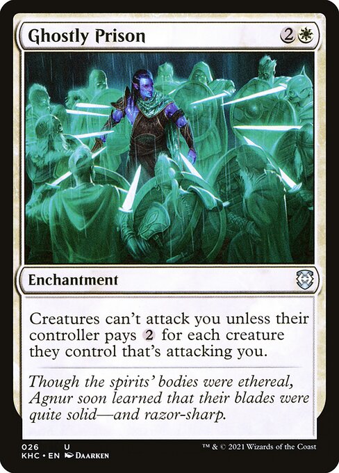 Ghostly Prison - Kaldheim Commander - 26