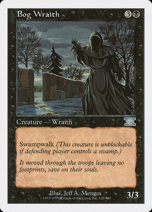 Bog Wraith - Classic Sixth Edition - 118