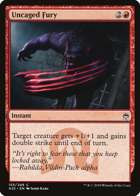 Uncaged Fury - Masters 25 - 155