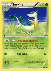 Servine - XY - Fates Collide - 6/124