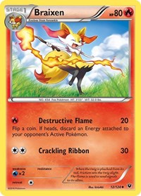 Braixen - XY - Fates Collide - 12/124