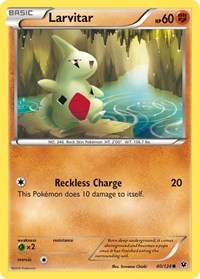 Larvitar (40) - XY - Fates Collide - 40/124