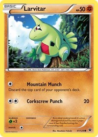 Larvitar (41) - XY - Fates Collide - 41/124