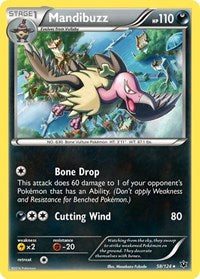 Mandibuzz - XY - Fates Collide - 58/124