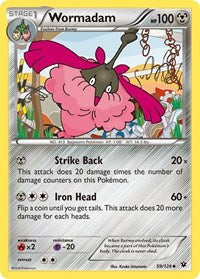 Wormadam (59) - XY - Fates Collide - 59/124