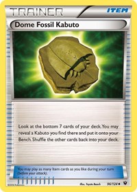 Dome Fossil Kabuto - XY - Fates Collide - 96/124