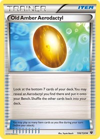 Old Amber Aerodactyl - XY - Fates Collide - 106/124