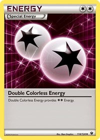 Double Colorless Energy - XY - Fates Collide - 114/124