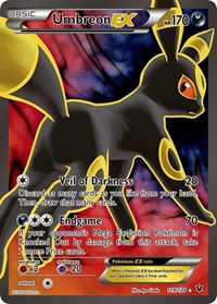 Umbreon EX (Full Art) - XY - Fates Collide - 119/124