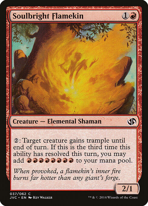 Soulbright Flamekin - Duel Decks Anthology: Jace vs. Chandra - 37