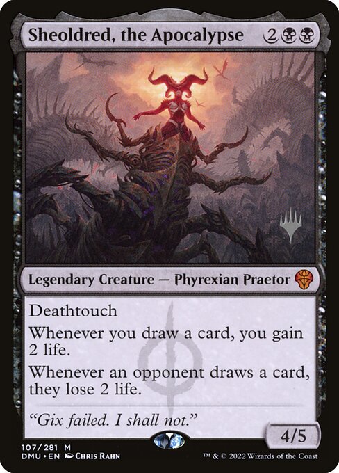Sheoldred, the Apocalypse - Dominaria United Promos - 107p