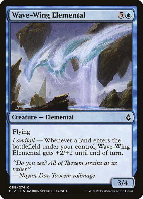 Wave-Wing Elemental - Battle for Zendikar - 88