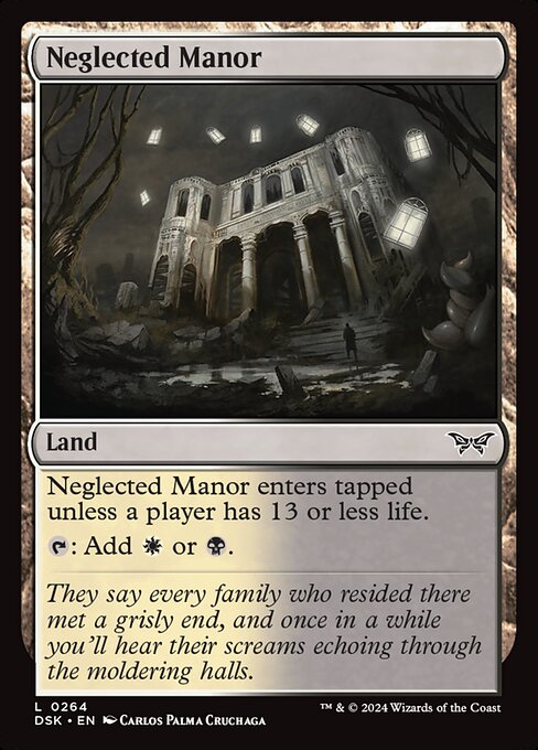 Neglected Manor - Duskmourn: House of Horror - 264