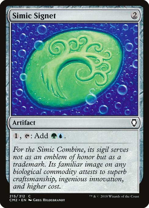 Simic Signet - Commander Anthology Volume II - 215