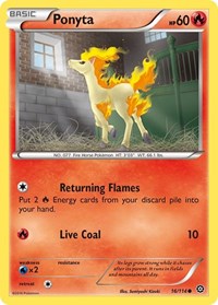 Ponyta - XY - Steam Siege - 16/114