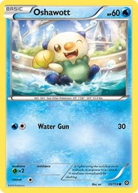 Oshawott - XY - Steam Siege - 30/114