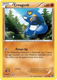 Croagunk - XY - Steam Siege - 58/114